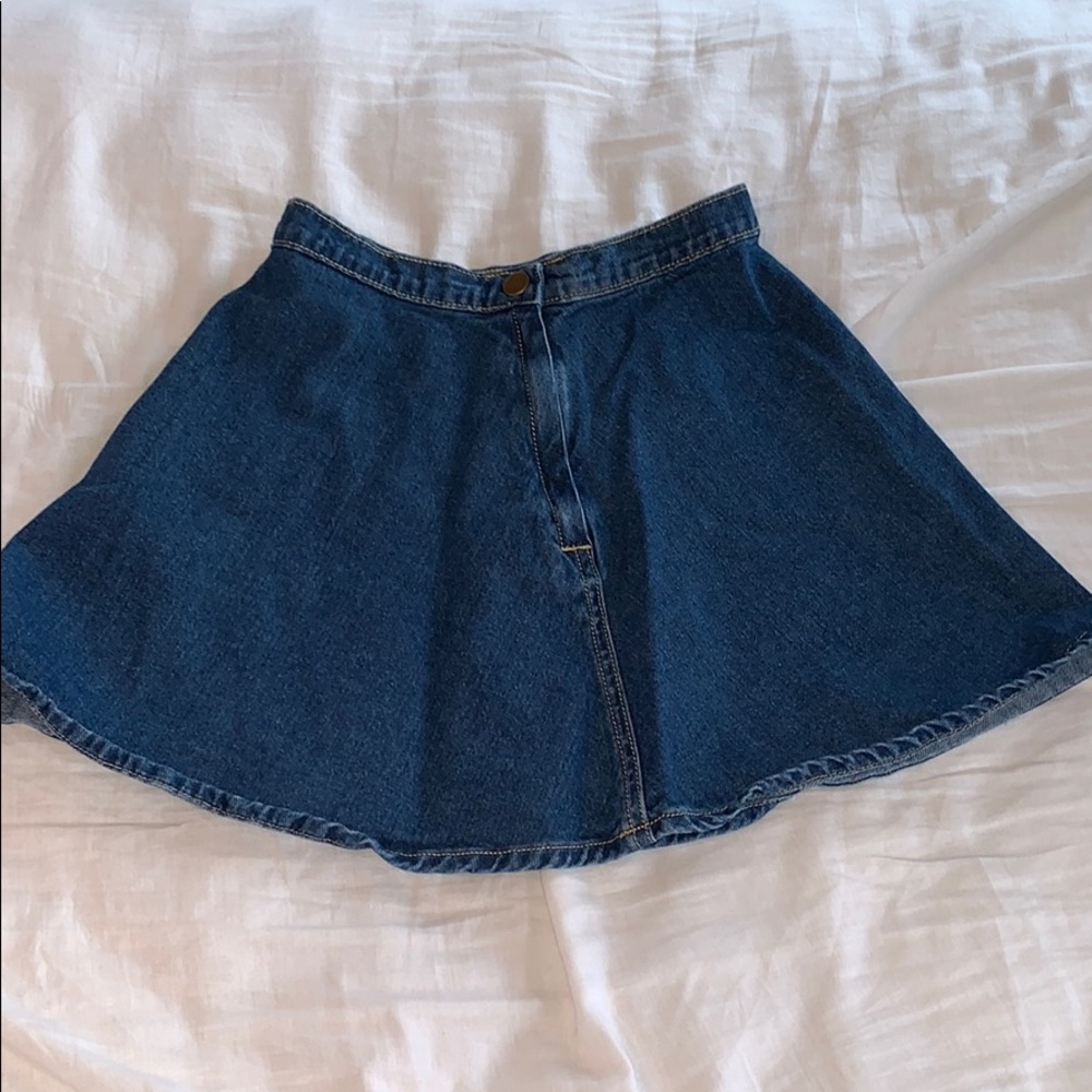 Denim skirt